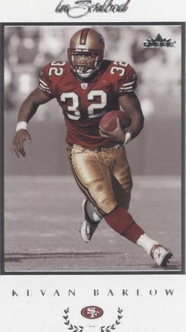 2004 Fleer inScribed Kevan Barlow #13