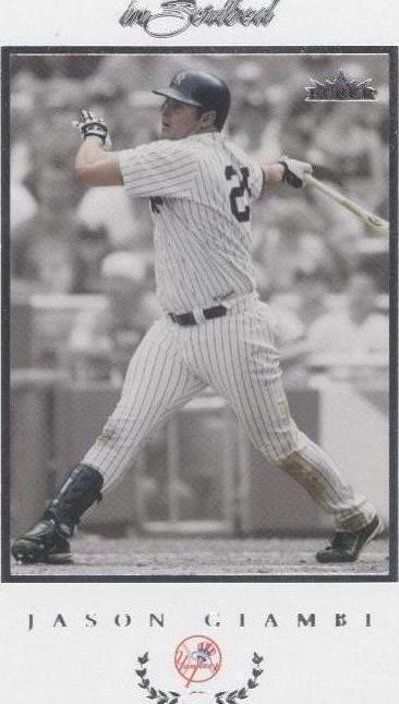 2004 Fleer inScribed - Jason Giambi #48