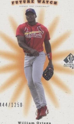 2001 SP Authentic - William Ortega #123