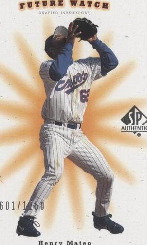 2001 SP Authentic - Henry Mateo #115