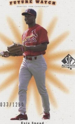 2001 SP Authentic - Esix Snead #116