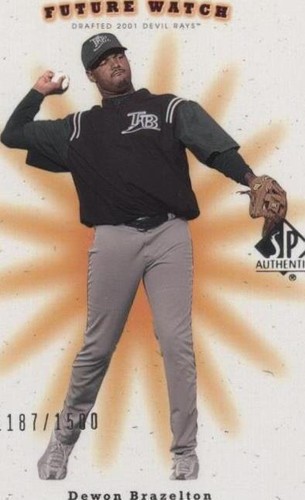 2001 SP Authentic - Dewon Brazelton #222