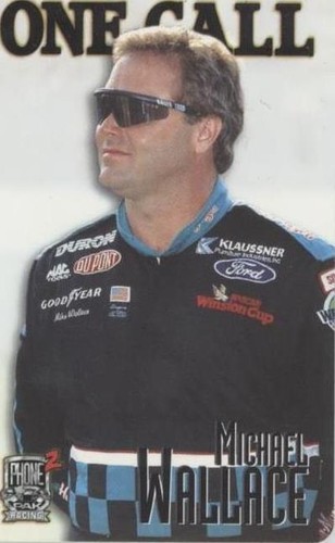 1997 Finish Line Phone Pak Racing 2 Phone Cards - Mike Wallace #27