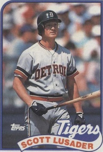 1989 Topps - Scott Lusader #487