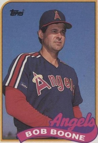 1989 Topps - Bob Boone #243