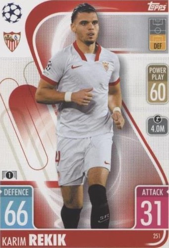 2021-22 Topps Match Attax UCL Karim Rekik #251