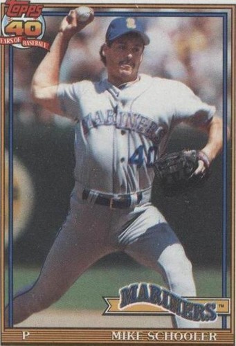 1991 Topps - Mike Schooler #365