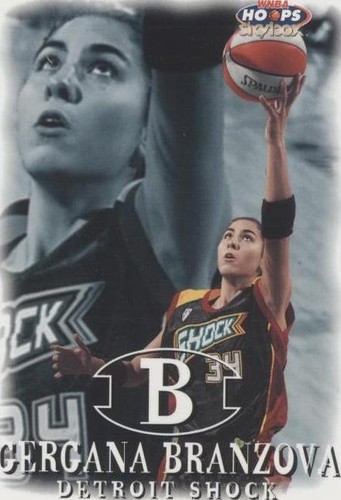 1999 WNBA Hoops Skybox - Gergana Branzova #99