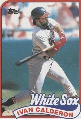 1989 Topps - Ivan Calderon #656