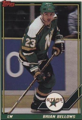 1991-92 Topps - Brian Bellows #110