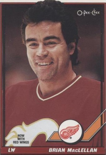1991-92 O-Pee-Chee - Brian MacLellan #50