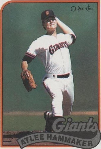 1989 O-Pee-Chee - Atlee Hammaker #2