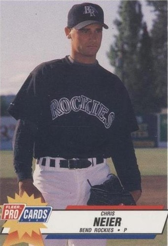 1993 Fleer ProCards Minor League - Chris Neier #3266