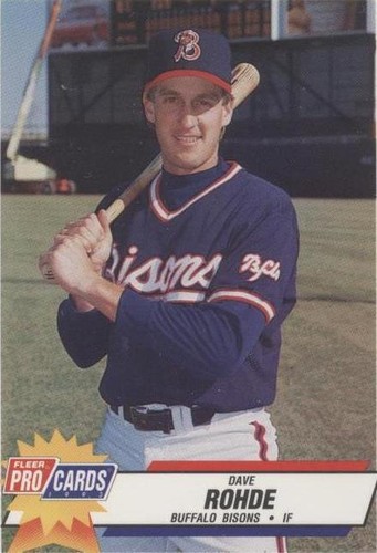 1993 Fleer ProCards Minor League - Dave Rohde #526