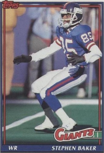 1991 Topps Stephen Baker #25
