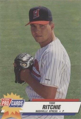 1993 Fleer ProCards Minor League - Todd Ritchie #403
