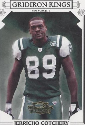 2007 Donruss Threads Jerricho Cotchery #PGK-23