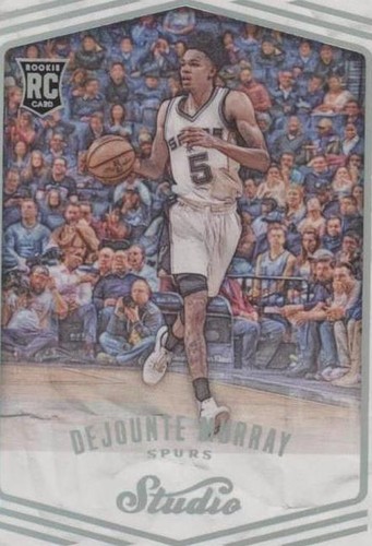 2016-17 Panini Studio - Dejounte Murray #296