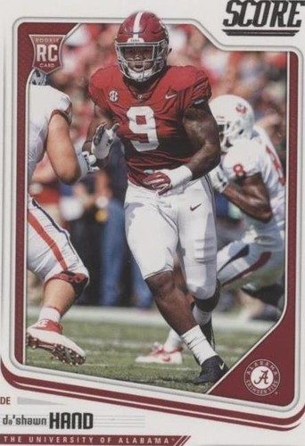 2018 Score Da'Shawn Hand #402