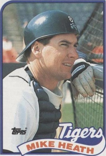 1989 Topps - Mike Heath #743