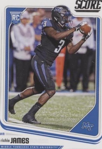 2018 Score Richie James #407