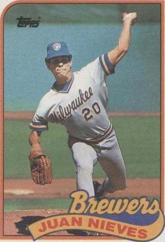 1989 Topps - Juan Nieves #287