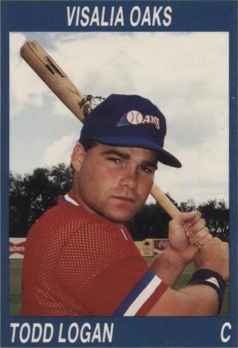 1990 Cal League California League - Todd Logan #76