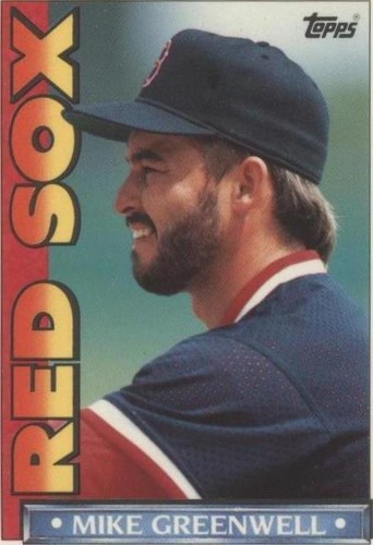 1990 Topps TV Team Sets - Mike Greenwell #30