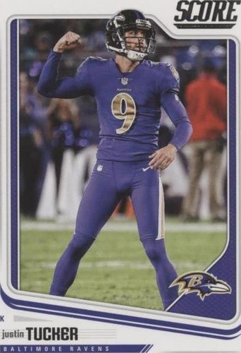2018 Score Justin Tucker #27