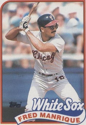 1989 Topps - Fred Manrique #108