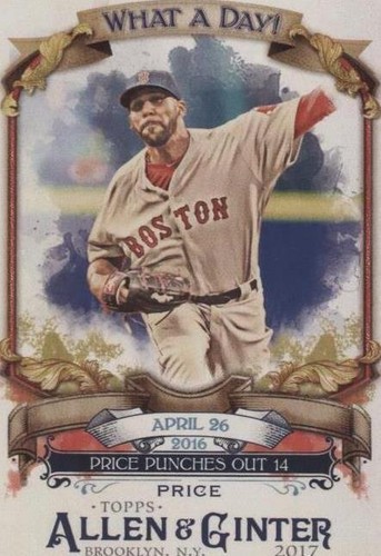 2017 Topps Allen & Ginter - David Price #WAD-9