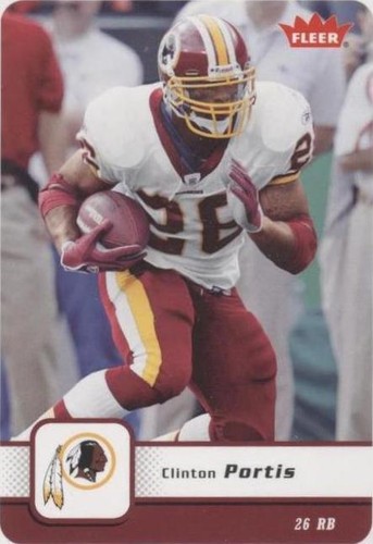 2006 Fleer Clinton Portis #98
