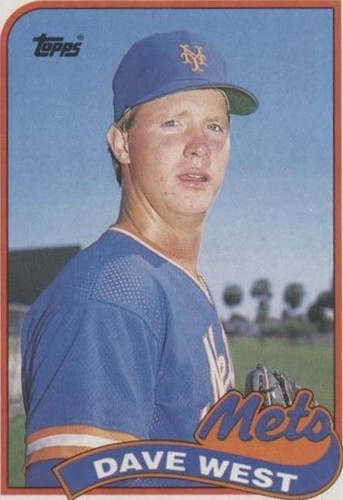 1989 Topps - David West #787