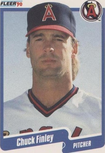 1990 Fleer - Chuck Finley #132