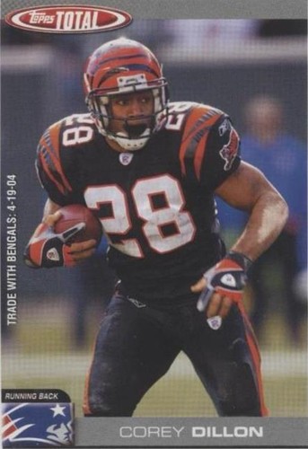 2004 Topps Total Corey Dillon #204