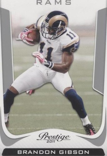 2011 Panini Prestige Brandon Gibson #178