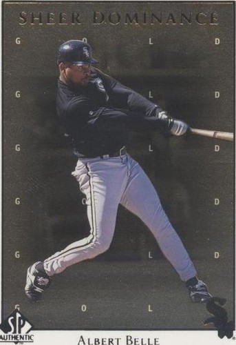 1998 SP Authentic - Albert Belle #SD26