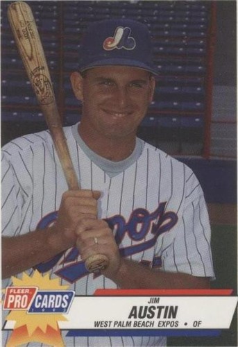 1993 Fleer ProCards Minor League - Jim Austin #1352