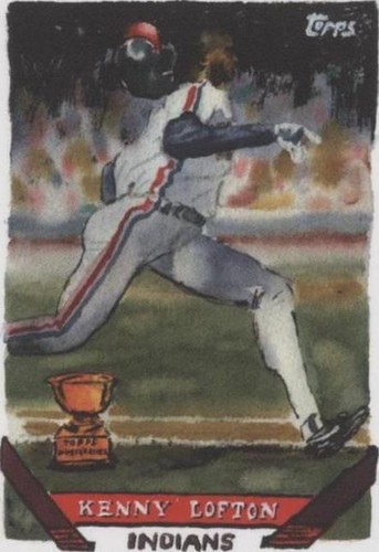 2021 Topps Spotlight 70 By Andy Friedman - Kenny Lofton #40