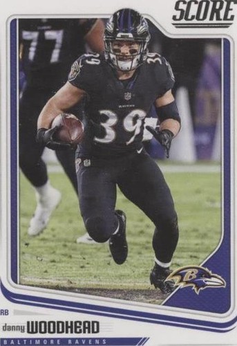 2018 Score Danny Woodhead #24