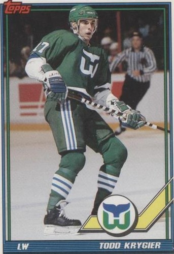 1991-92 Topps - Todd Krygier #449