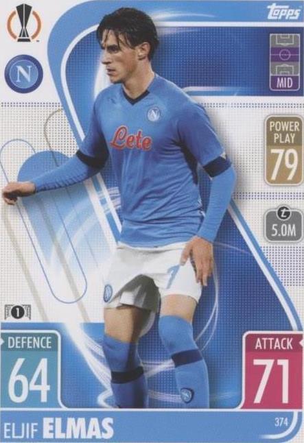 2021-22 Topps Match Attax UCL Eljif Elmas #374