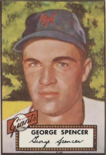 1983 Topps 1952 Reprint Series - George Spencer #346