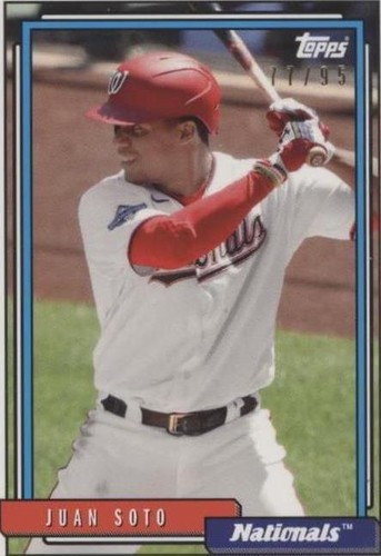 2021 Topps Transcendent Collection VIP Party - Juan Soto #1992-JS