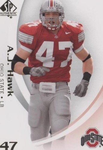 2010 SP Authentic A.J. Hawk #1