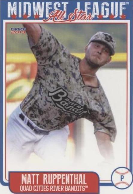 2019 Choice Midwest League All-Stars - Matt Ruppenthal #59