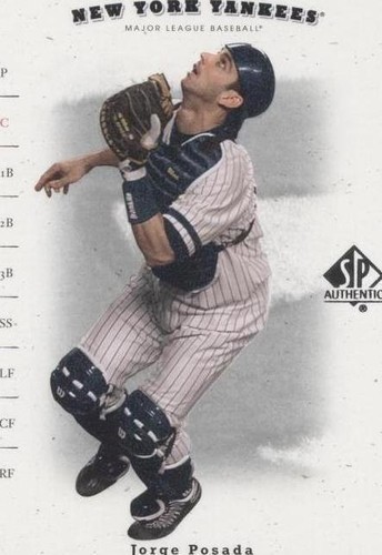 2001 SP Authentic - Jorge Posada #40