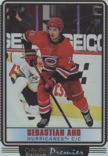 2021-22 O-Pee-Chee Platinum - Sebastian Aho #OP11
