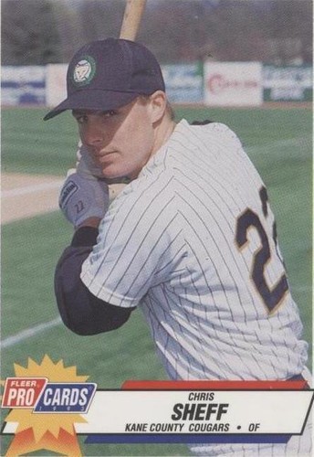 1993 Fleer ProCards Midwest League All-Star Game - Chris Sheff #MDW-10