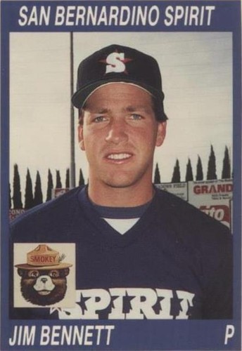 1990 Cal League California League - Jim Bennett #91